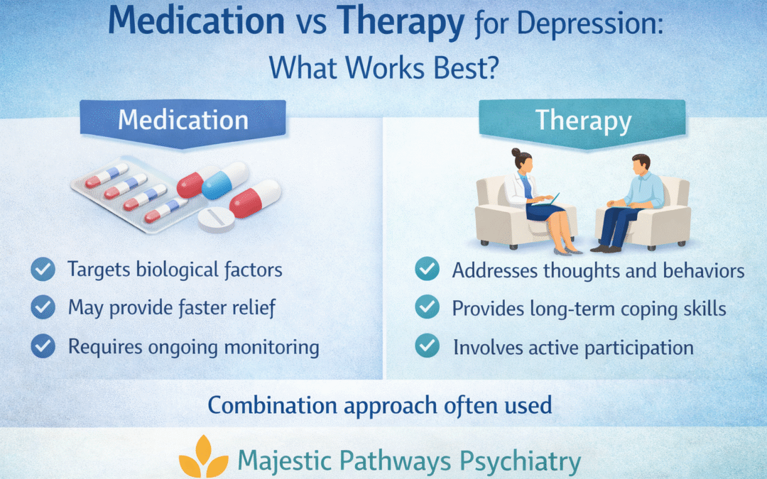 Medication vs Therapy for Depression: What Works Best?