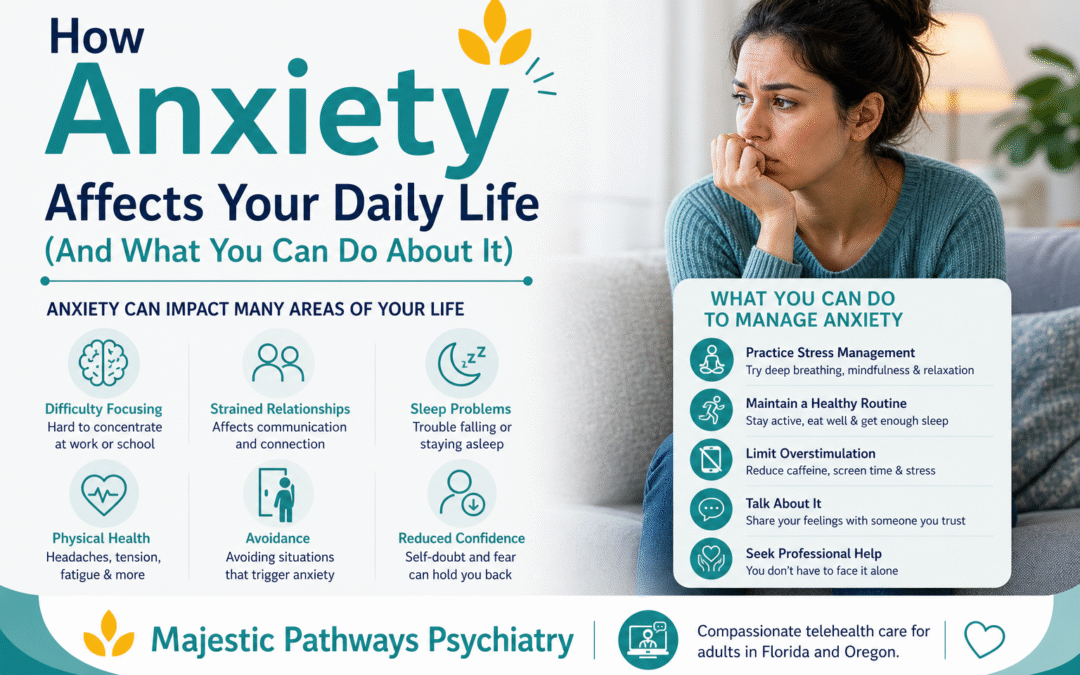 How Anxiety Affects Your Daily Life (And What You Can Do About It)